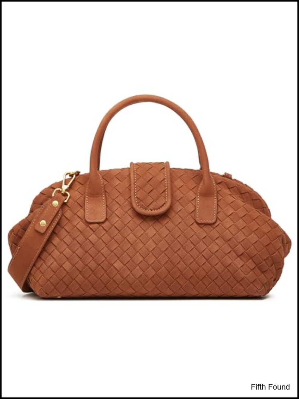 Suede Woven Tote Bag for Women Faux Suede Shoulder Bag Slouchy Hobo Satchel